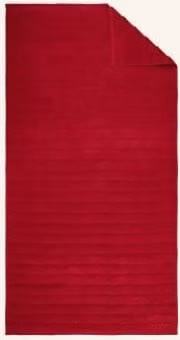Ręcznik kąpielowy Ross Sensual Skin w kolorze czerwonym, bawełniany, 140 x 70 cm